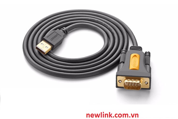 Cáp USB to Com (RS232) dài 3m Ugreen 20223